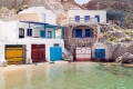 Houses on the water in the fishing village of Klima on the island of Milos