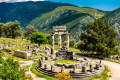 Pronaia of the Temple of Athena in Delphi