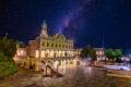 Beautiful view of Panagia Evangelistria in Tinos