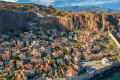 Aerial view of the town of Monemvasia