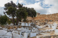 Ruins of Palaiokastro in the Cycladic island of Ios
