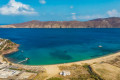 Panoramic view of Panormos beach