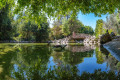 Artificial lake in the National Gardens in Athens