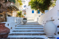 Beautiful alley in Apollonia, Sifnos
