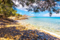 Stunning landscape in the beach of Chrisi Akti in Paros