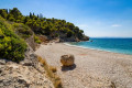 Secluded beach in Spetses