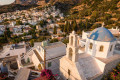 Filoti village in Naxos