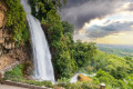 Majestic landscape of the beautiful waterfalls of Edessa