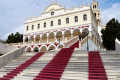 The Church of Panagia Evangelistria is the most well-known site in Tinos