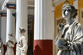 Muses in the terrace of the Achilleion Palace