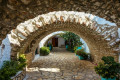 Corridor in the Holy Virgin Monastery in Paleokastritsa