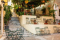 Cafe in the Old Town of Corfu