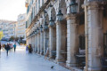 Beautiful cityscape in the Old Town of Corfu