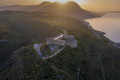 Sunset on the Fortress of Aptera