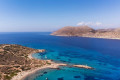 The coast of the islet of Patroklos in the Saronic Gulf