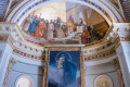 Fresco in the chapel of the Achilleion Palace