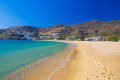 The sandy beach of Mylopotas is the most famous one in Ios