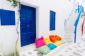 Simple, yet elegant, this house in Mykonos encompasses the true Cycladic spirit