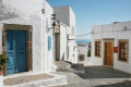 Dodecanese architecture in Chora, Patmos