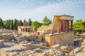 Sunrise on the Minoan Palace of Knossos