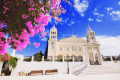 The church of Agia Triada in the village of Lefkes, Paros