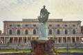 Bronze statue of sir Frederick Adam