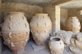 Ancient crocks and pots used to store food and produce