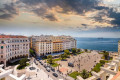 Panoramic view of the famous Aristotelous Square in Thessaloniki