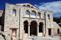 The famous church of Panagia Ekatontapyliani in the town of Parikia, Paros