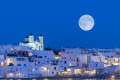 An otherworldly moon in Naousa, Paros