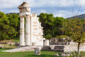 The ruins of the Sanctuary of Asklepius in Corinth