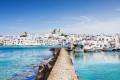 The waterfront of Naousa in Paros