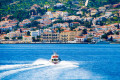 Approaching the port of Spetses