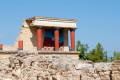 The North portico of the Palace of Knossos