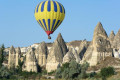 Air-ballooning over the wandrous Cappadocian scenery is one the of the famous way to enjoy the view