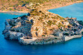 Aerial view of Spinalonga