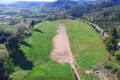 Aerial view of the stadium in ancient Olympia