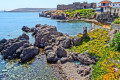 The picturesque coastal village of Sigri, Lesvos