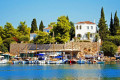 The picturesque Spetses port