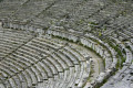 Stone seats in the Theater of Epidaurus