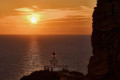Sunset over the Akrotiri Lighthouse