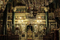 Frescoes inside the Church of Dormition in Syros