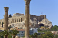 View of the Acropolis from the Temple of Zeus