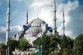 The Blue Mosque or Sultanahmet Camii in Istanbul