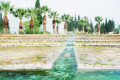 A natural spa in the thermal springs of Pamukkale