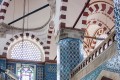Rystem Pasha Mosque decorated with tiles in Istanbul, Turkey