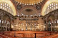 Interior decoration of  Suleymaniye Mosque in Istanbul, Turkey
