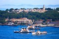 View of Topkapi Palace and the Marmara Sea in Istanbul, Turkey
