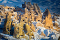 The Pigeon Valley of Uchisar in Cappadocia