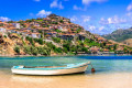 View of Molyvos from the sea